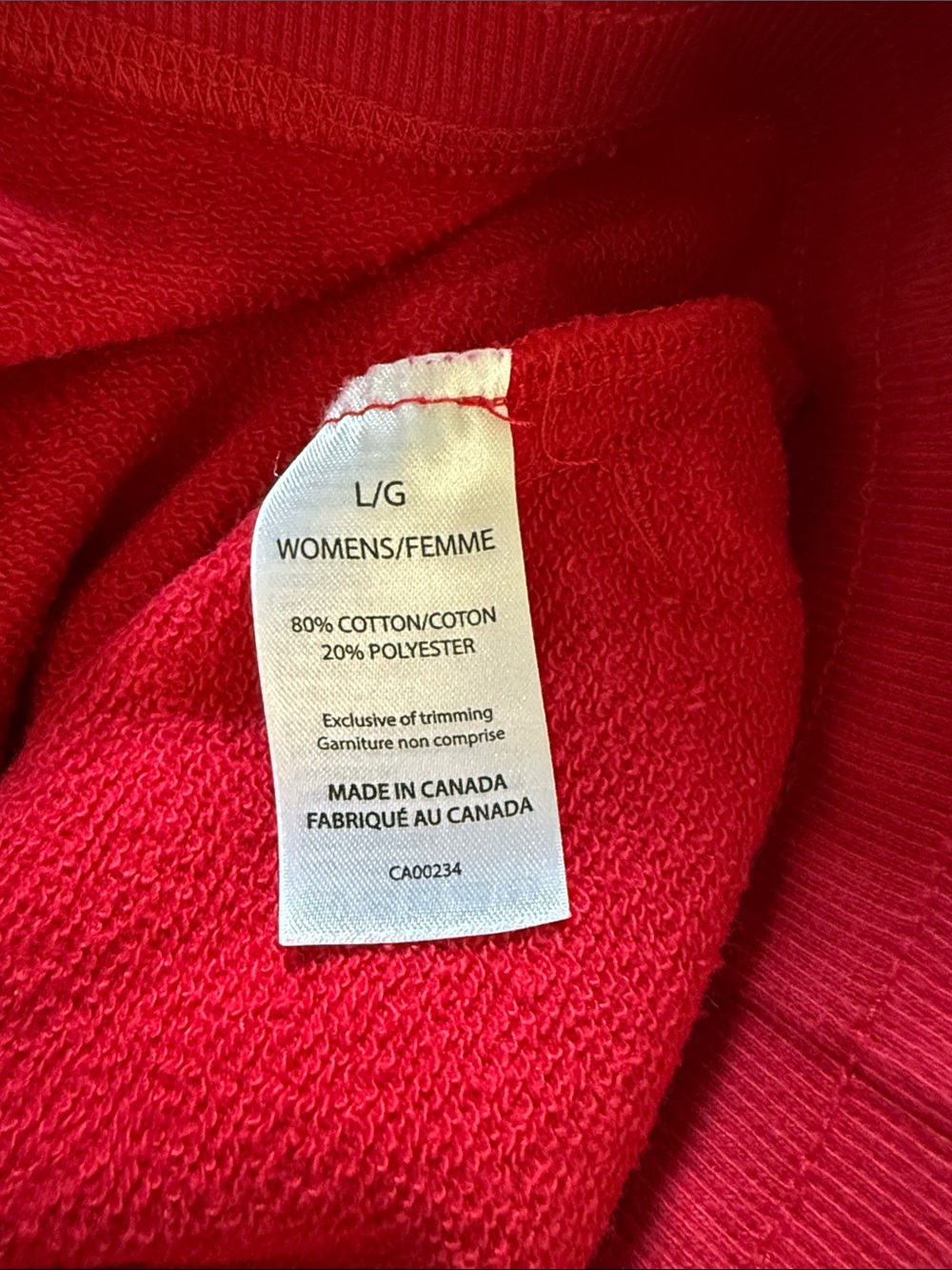 Hudson’s Bay Team Canada Olympic Shorts Red Women’s Medium - Picture 8 of 9